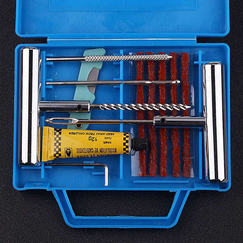 Car Tire Repair Rubber Strip Set