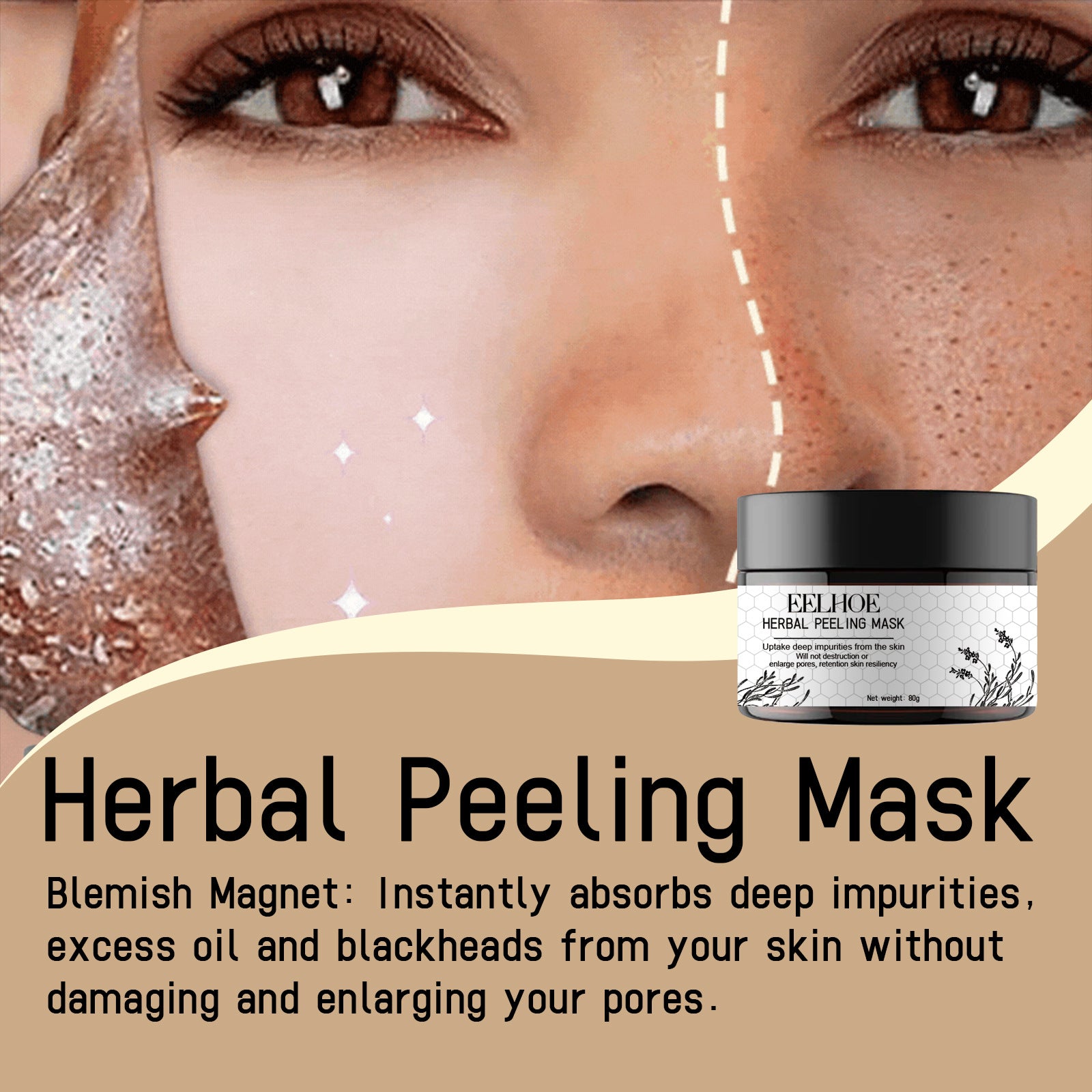 Tear And Pull Deep Cleansing Skin Nose Blackhead Firming Pores Nourishing And Hydrating Facial Mask
