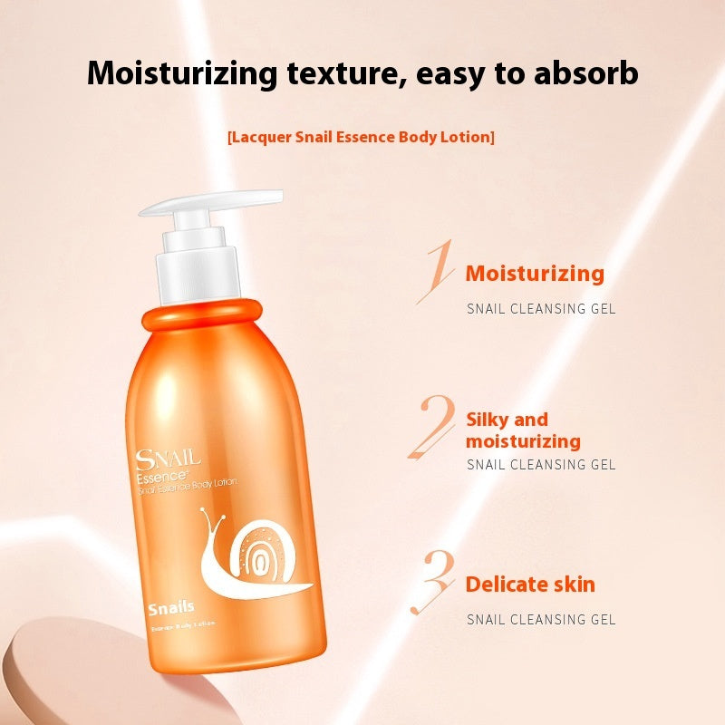 Lotion Corporelle Hydratante et Réparatrice à la Bave d'Escargot
