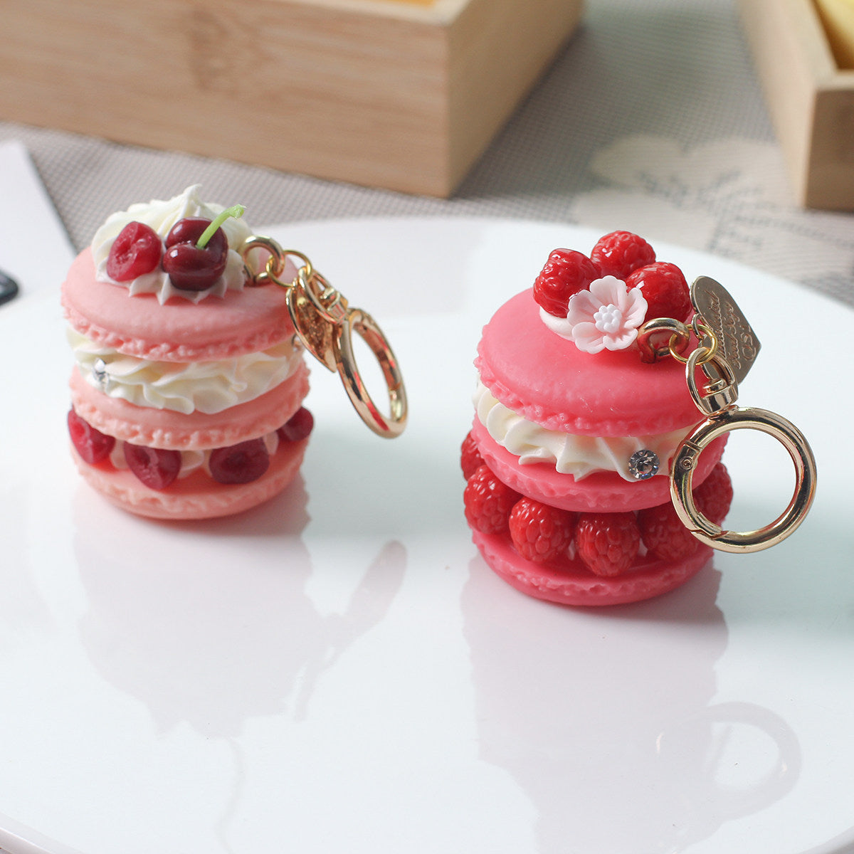 Girly Fruit Dessert Charm Authentic, Niche, And Minimalist Perfect For Besties As A Bag Pendant Or Keychain, Ideal As A Festive Gift