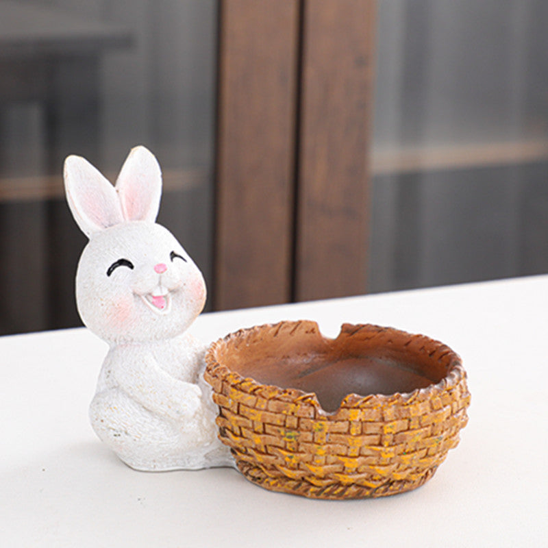 Cute Ashtray Decoration With Cover