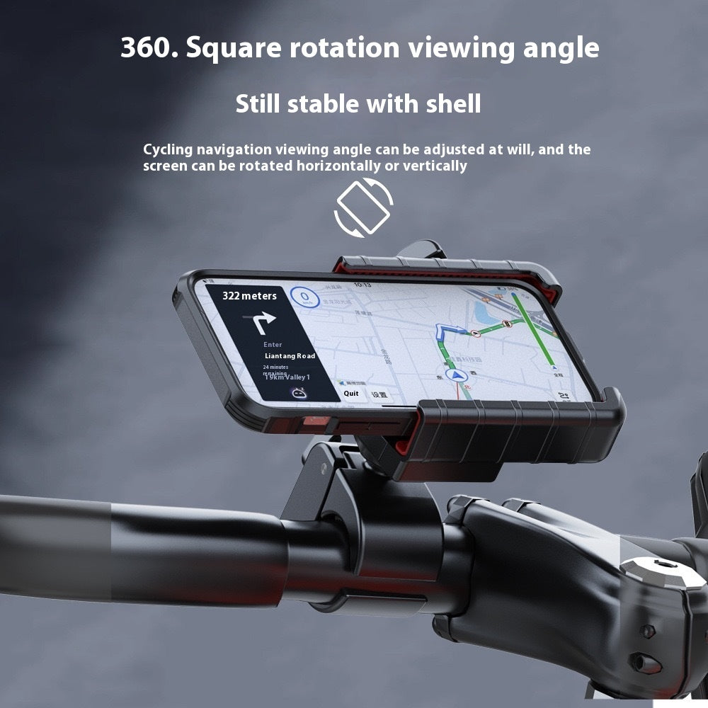 Motorcycle Electric Bicycle Cellphone Holder Navigation Bracket