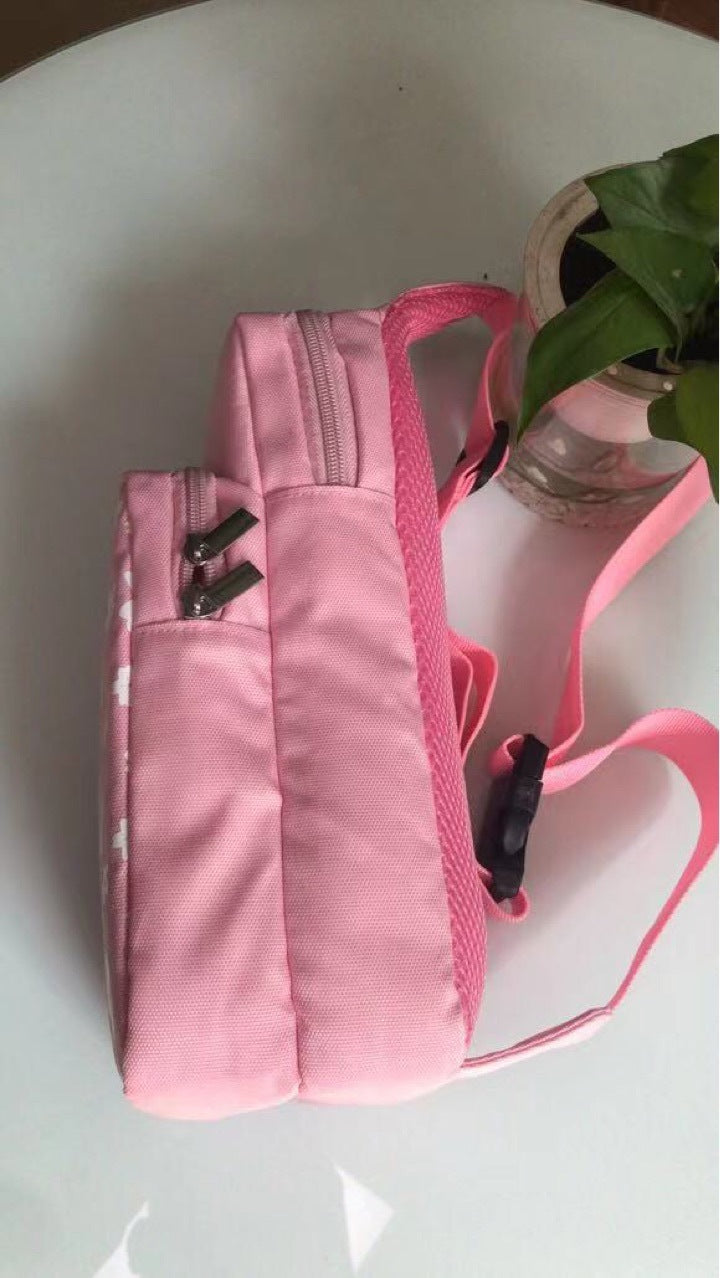 Portable Sakura Print Storage Shoulder Bag