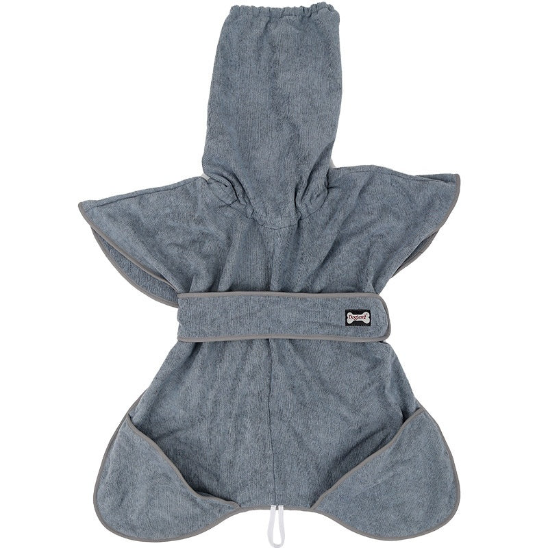 Serviette de bain en coton pour animaux domestiques, absorbante et à séchage rapide