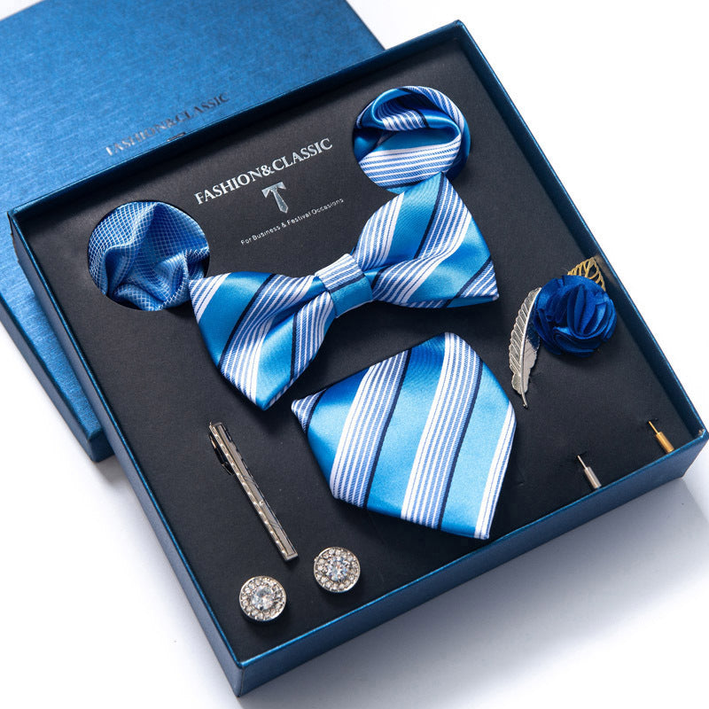 Ensemble cravate et costume formel 8 pièces pour homme
