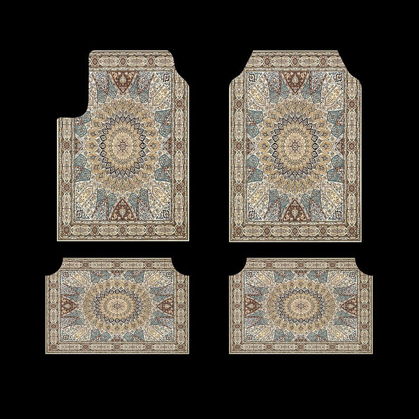 Retro Persian Dust-proof And Stain-resistant Car Foot Mat