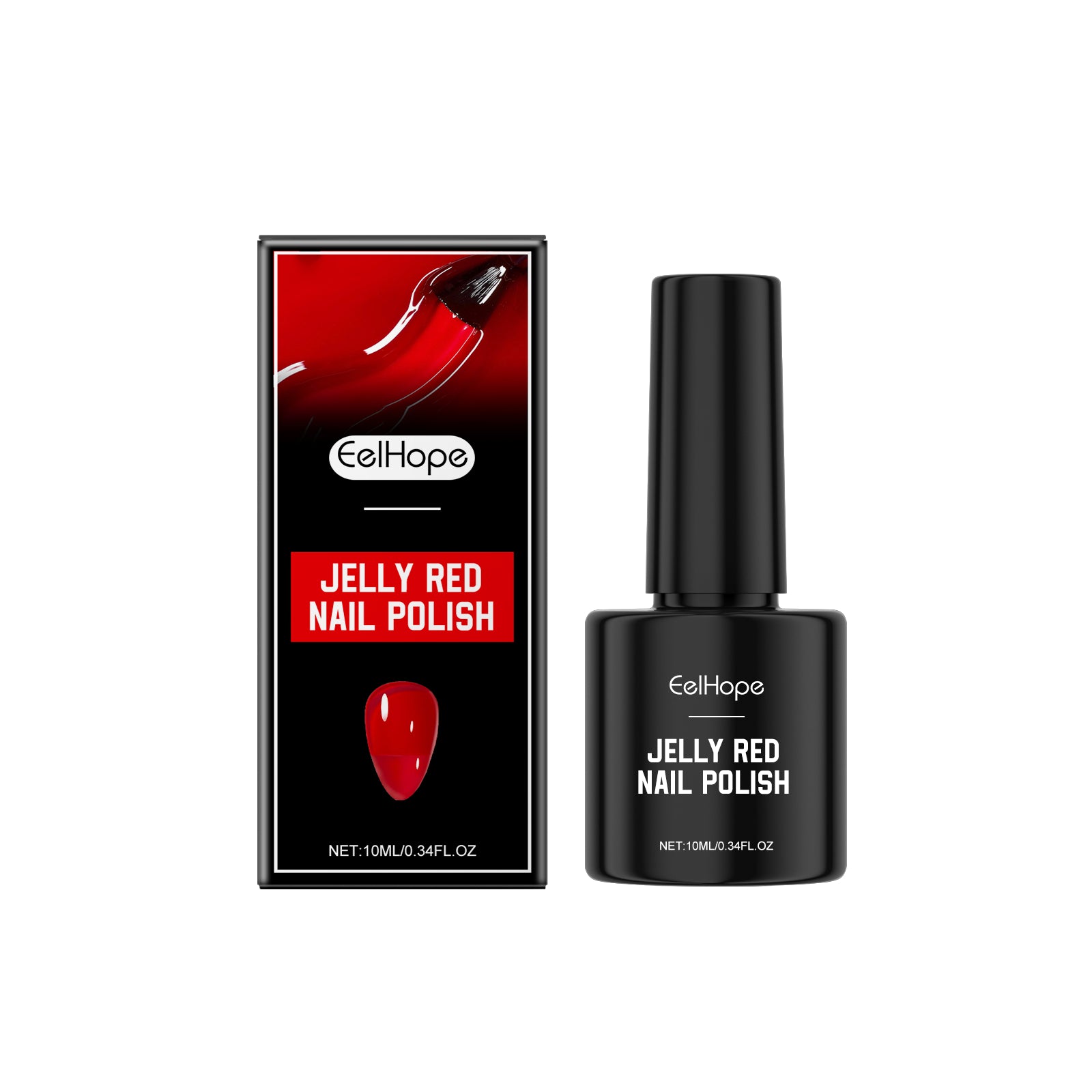 Jelly Red Nail Polish