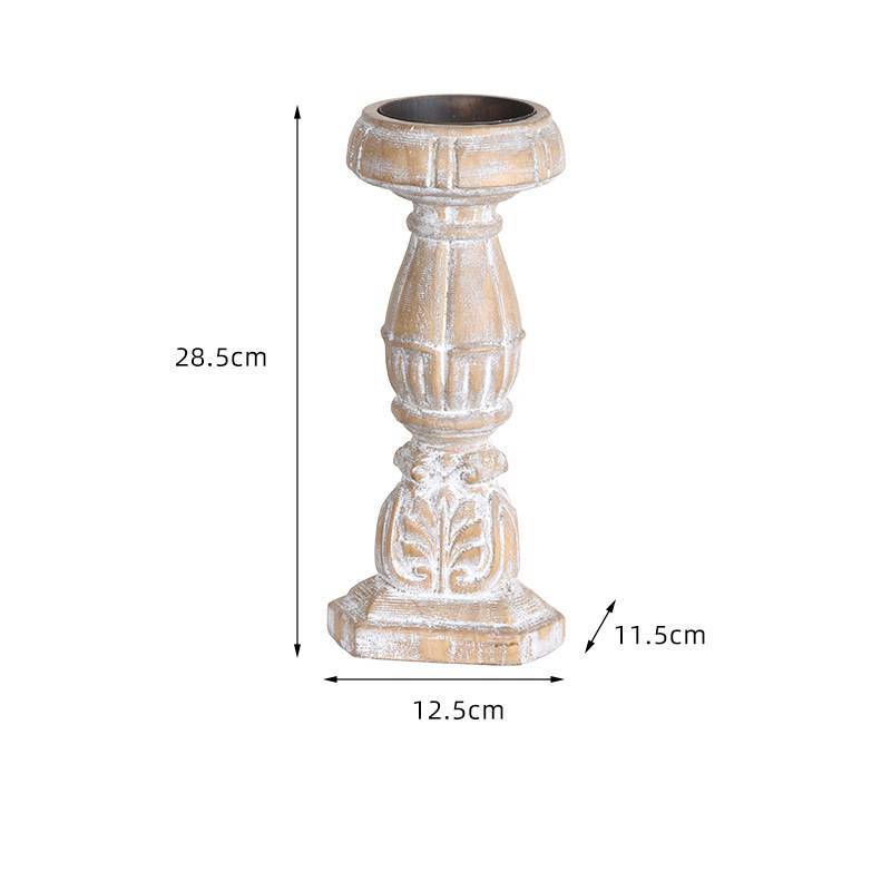 Retro Moroccan Light Luxury Homestay Resin Candle Holder