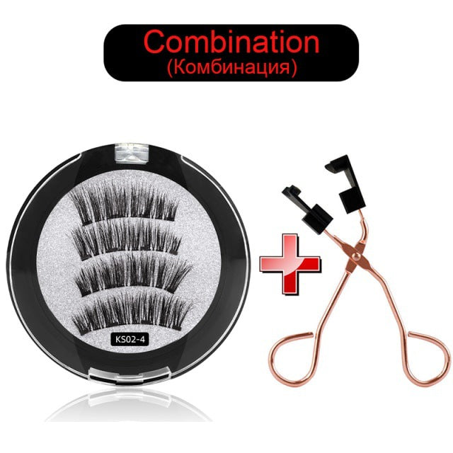 Quantum Magnetic False Eyelash Clip Set Eye Makeup Tool