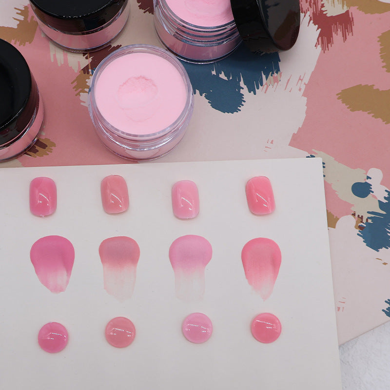 4 Colors Suit Nail Shimmering Powder DIY Handmade Manicures Decoration