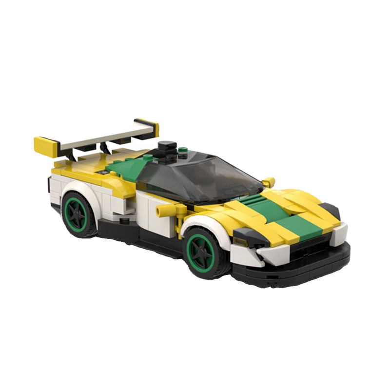 MOC Building Blocks Creative Domestic Puzzle Speed8 Grid Car Model For Children