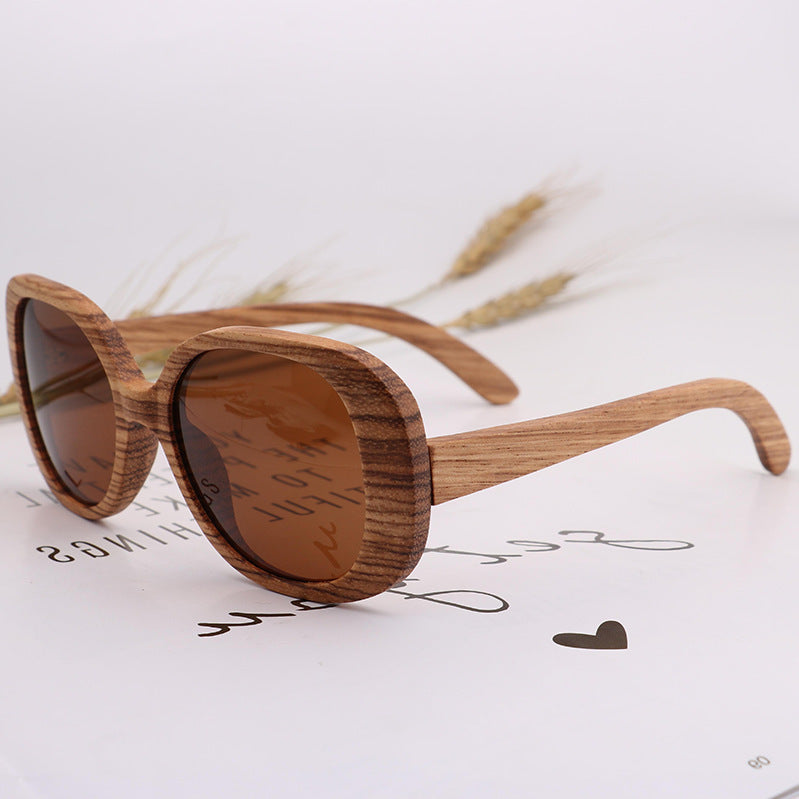 Lunettes de soleil en bambou et bois, mode cycliste d'extérieur pour hommes et femmes