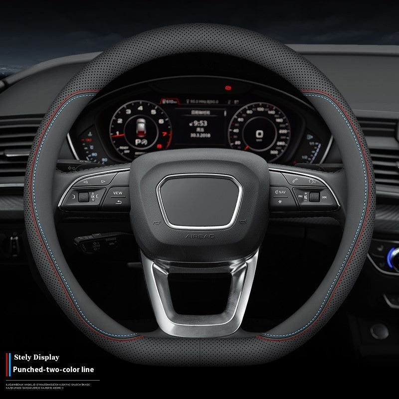 Car Steering Wheel Cover Non-slip Anti-sweat Ultra-thin D Type
