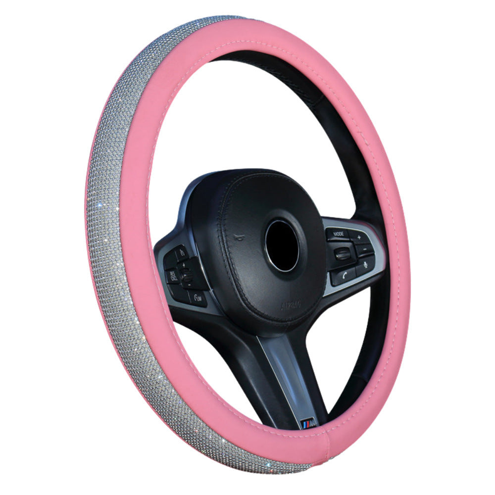 Women's Fashion Non-slip Car Steering Wheel Cover