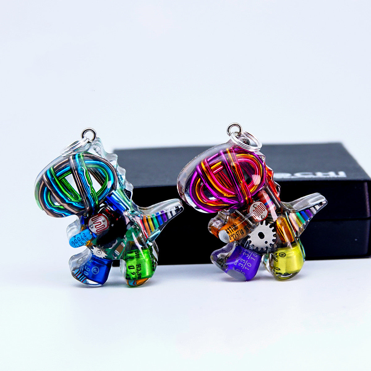Original Design Small Dinosaur Necklace Niche Keychain