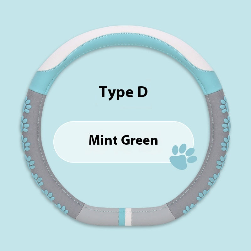 Cute Claw Steering Wheel Cover Non-slip Wear-resistant