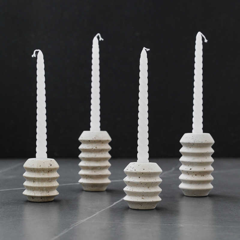 Bougeoir Fil Scandinave Créatif Grotte Ornements Décoratifs Naturels