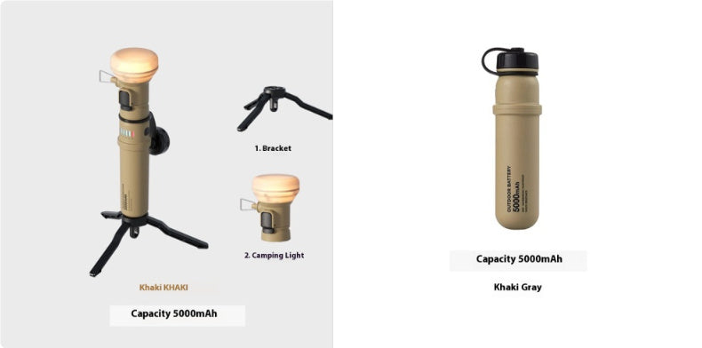 Lampe d'éclairage extérieur pour ambiance de camping sauvage