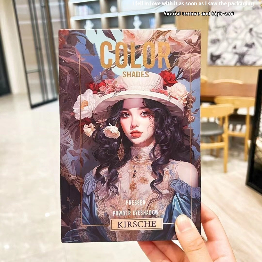 Long Lasting And Does Not Fade 72 Color Eyeshadow Book