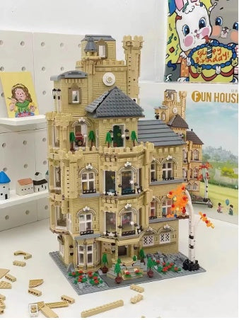 Château jouet à assembler pour enfants