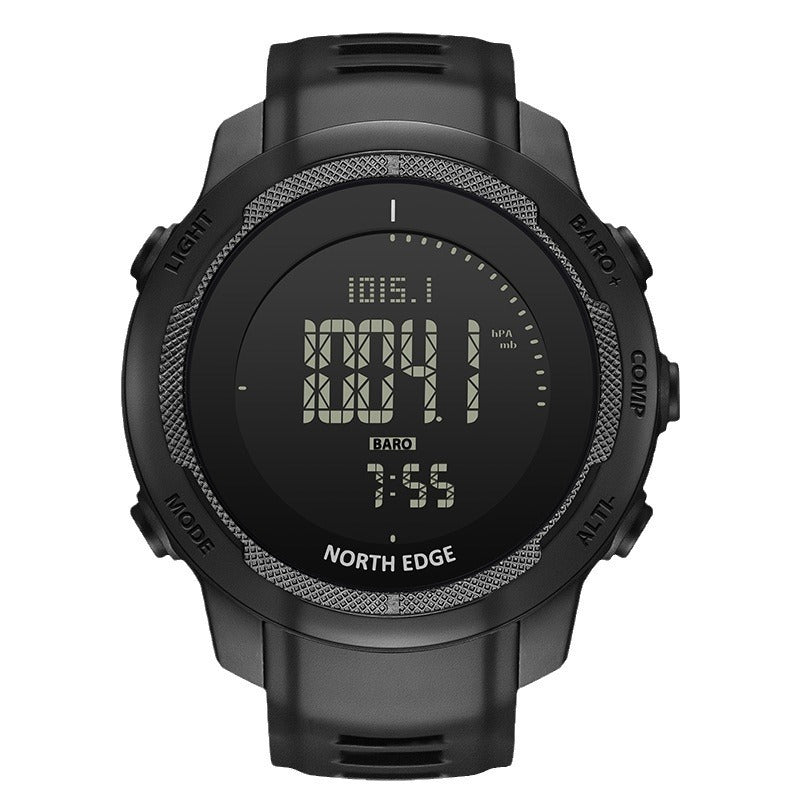Montre de sport extérieure en fibre de carbone pour la randonnée et la natation