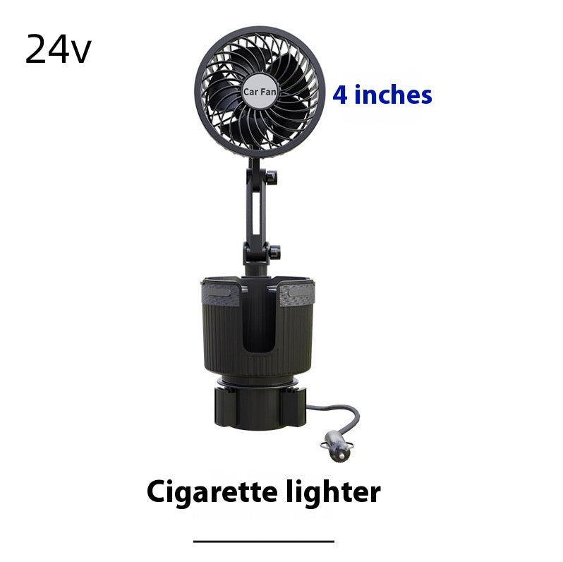 Supplies Car Water Cup Holder Fan