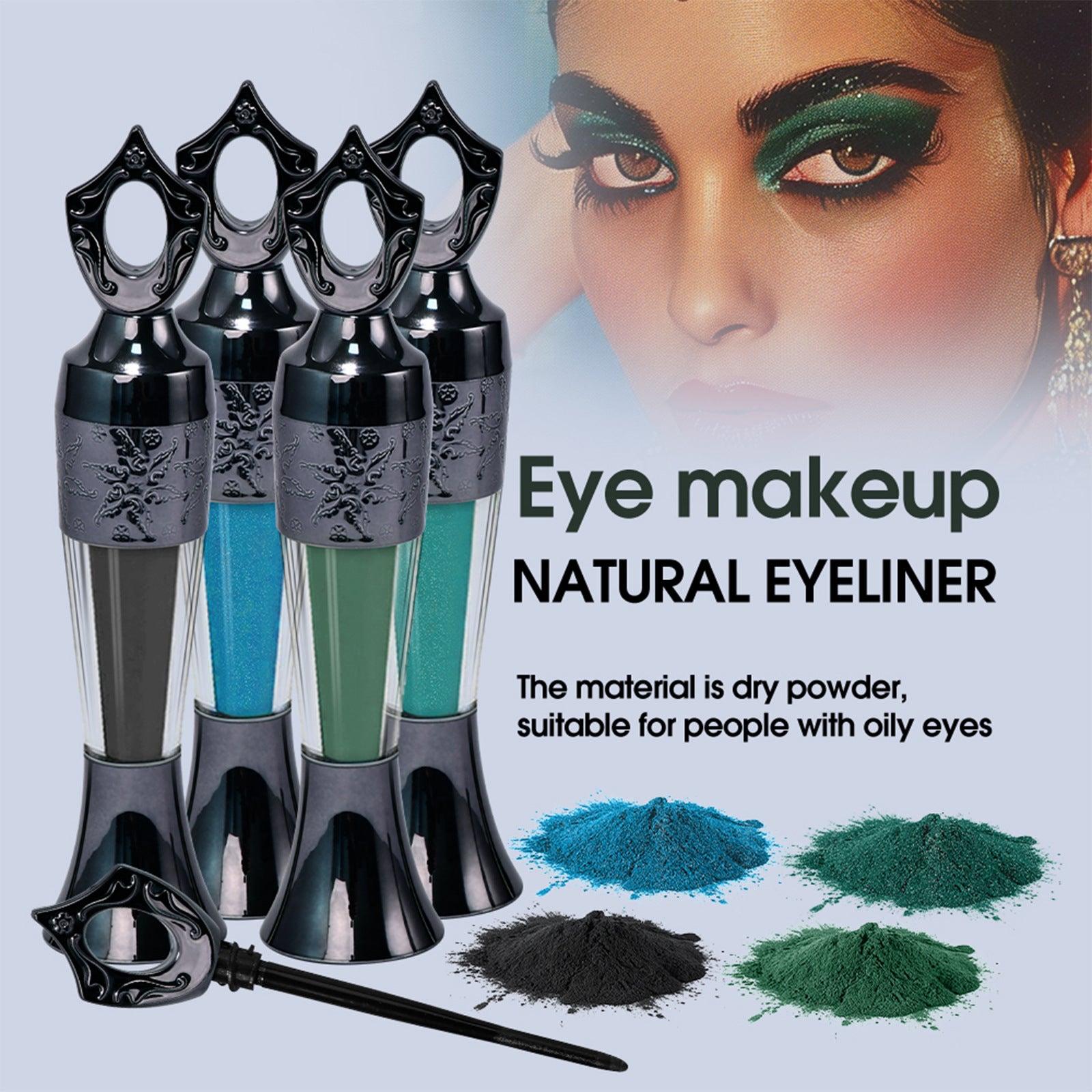 Creative All-match Exaggerated Egyptian Style Eyeliner
