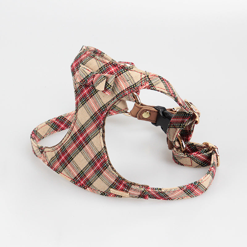 Laisse de chien style débardeur pour petits chiens