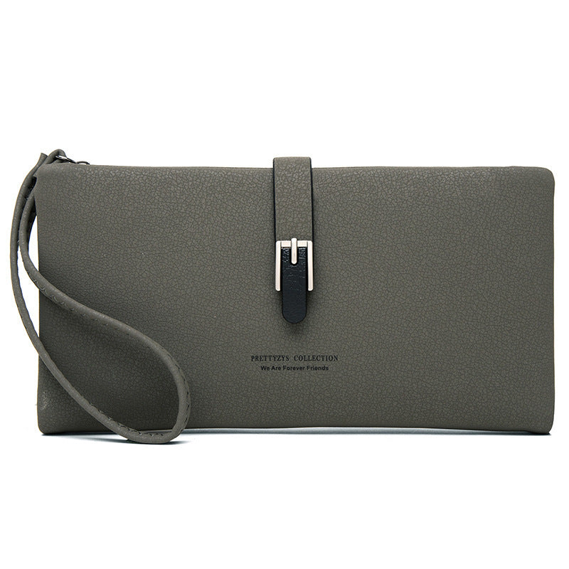 Portefeuille long pour femme, pochette simple