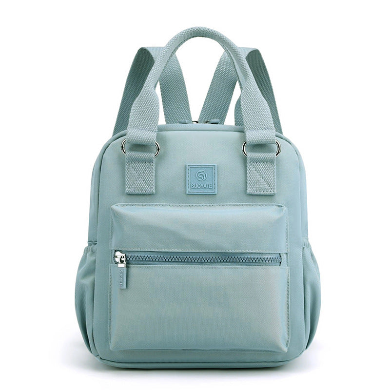 Sac à dos couleur unie femme nouvelle mode