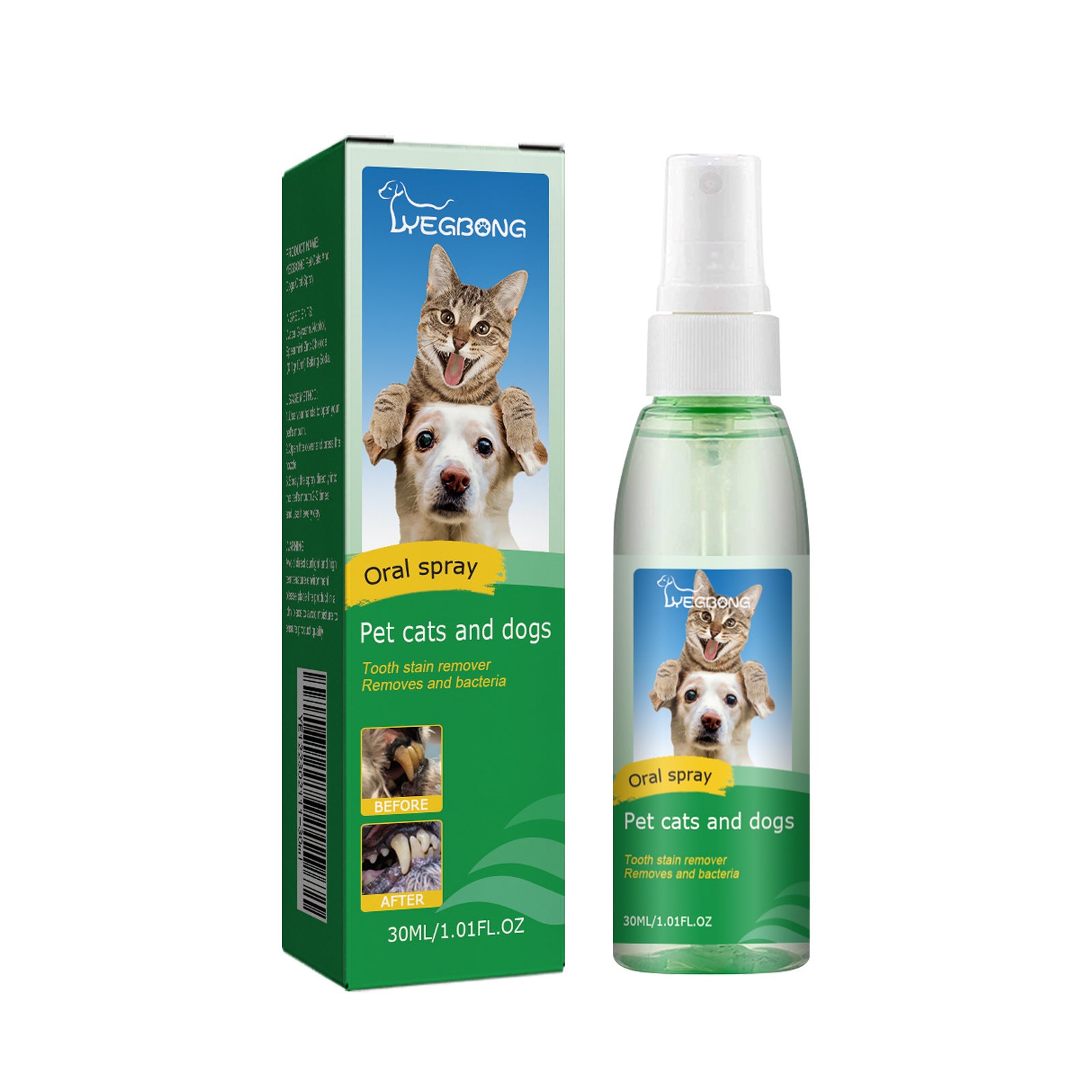 Pet Teeth Deodorant Spray Deodorant Oral Cleaning