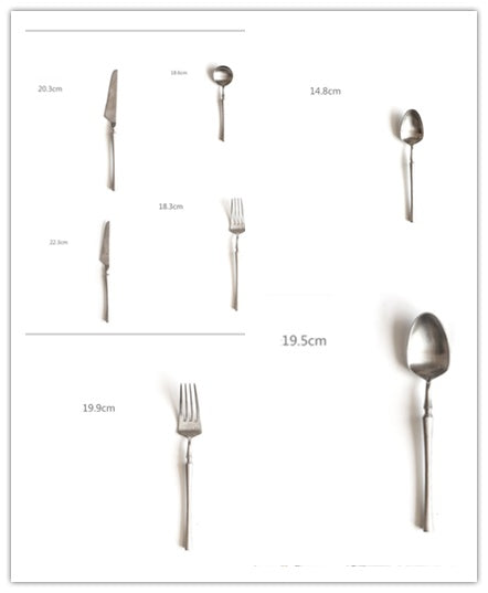 Stainless steel Western tableware