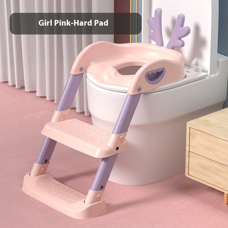 Children's Toilet Toilet Stairs Baby Girl Boy Ladder Bedpan Cushion Baby Household Urinal