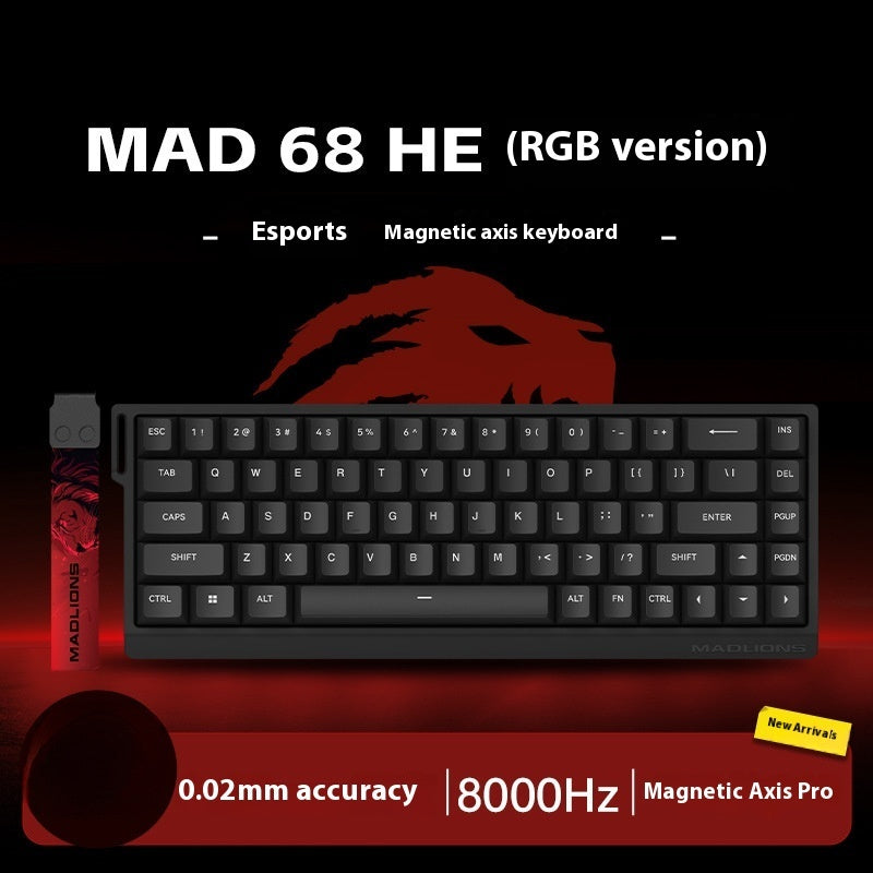 MAD6068 HE Mad68pro E-sports Magnetic Axis Keyboard