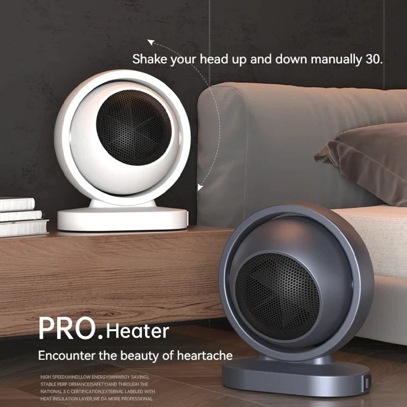 Souffleur d'air chaud, mini-radiateur de bureau silencieux pour la maison, petit chauffage pour dortoir et bureau, cadeau.