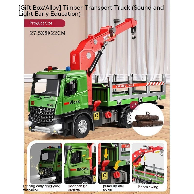 Crane Large Toy Boy Crane Simulation