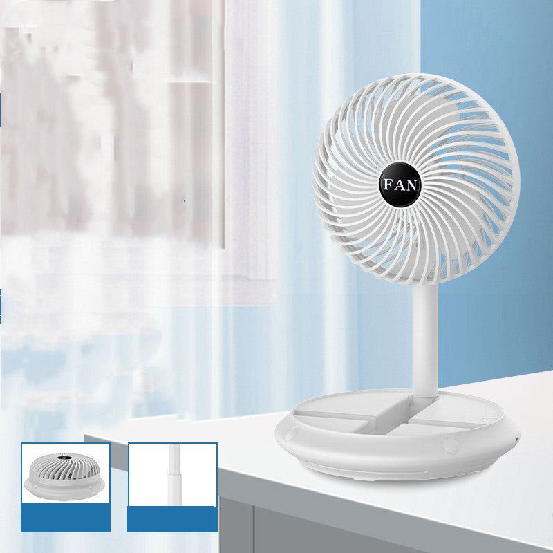 Fashionable Folding Fan Student Dormitory USB Charging