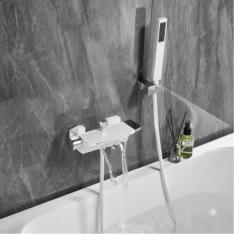 Waterfall Bathtub Faucet Shower Head Set
