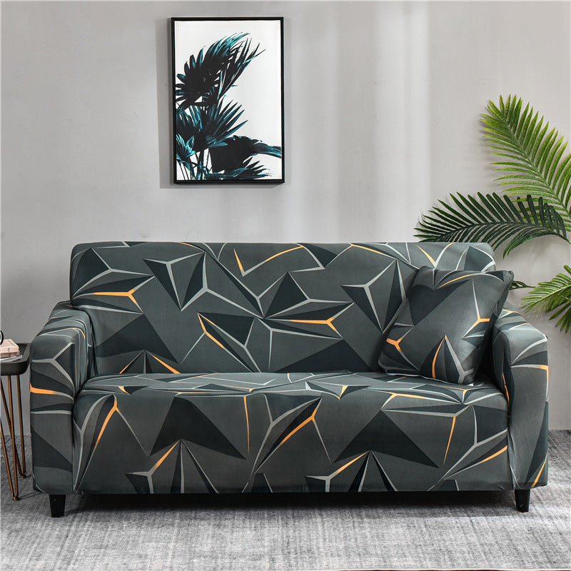 Fashion Net Red Print Sofa Cover All Inclusive