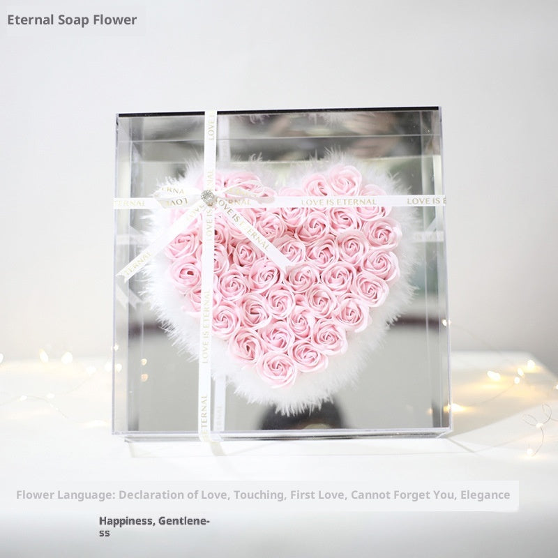 Valentine's Day Birthday Eternal Flower Bouquet Gift Box