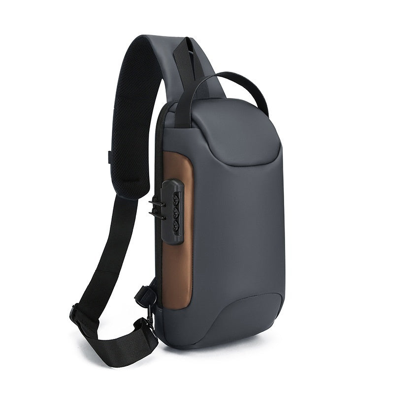 Men Chest Bag Messenger Bag Anti-theft Shoulder Bags Chest Bag Pack For Male
