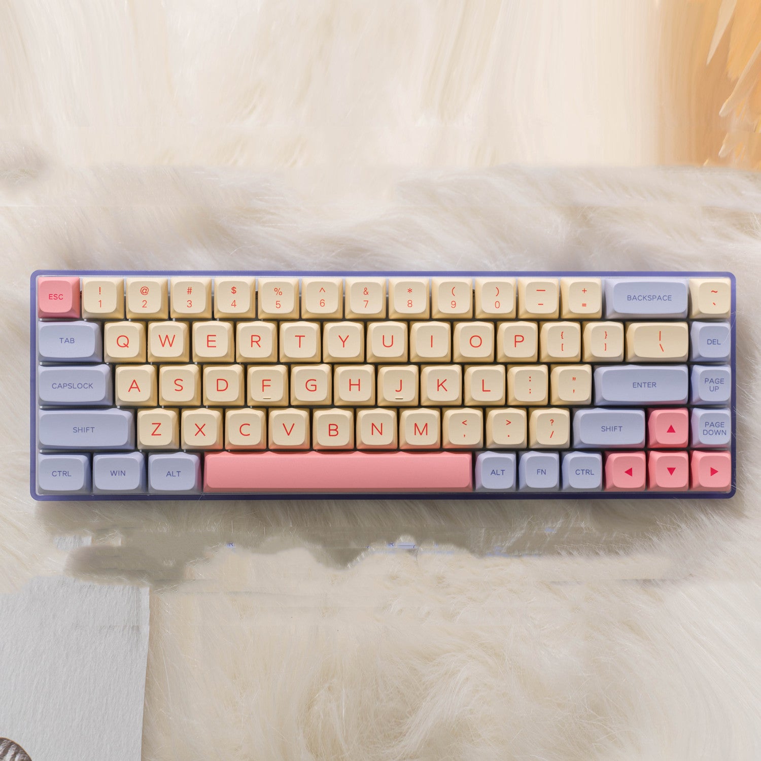 Transparent Tri-mode Kit RGB Silent Mechanical Keyboard