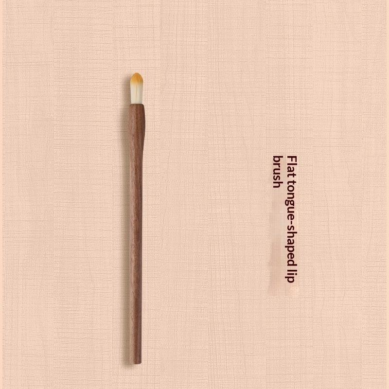H Set Brush Vintage Soft Black Walnut Makeup Brush