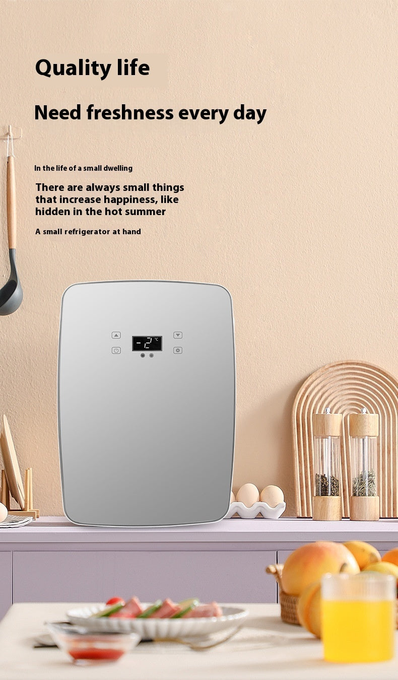 15L Car Refrigerator Digital Display For Dormitory Single Household Refrigerator Mini Refrigeration