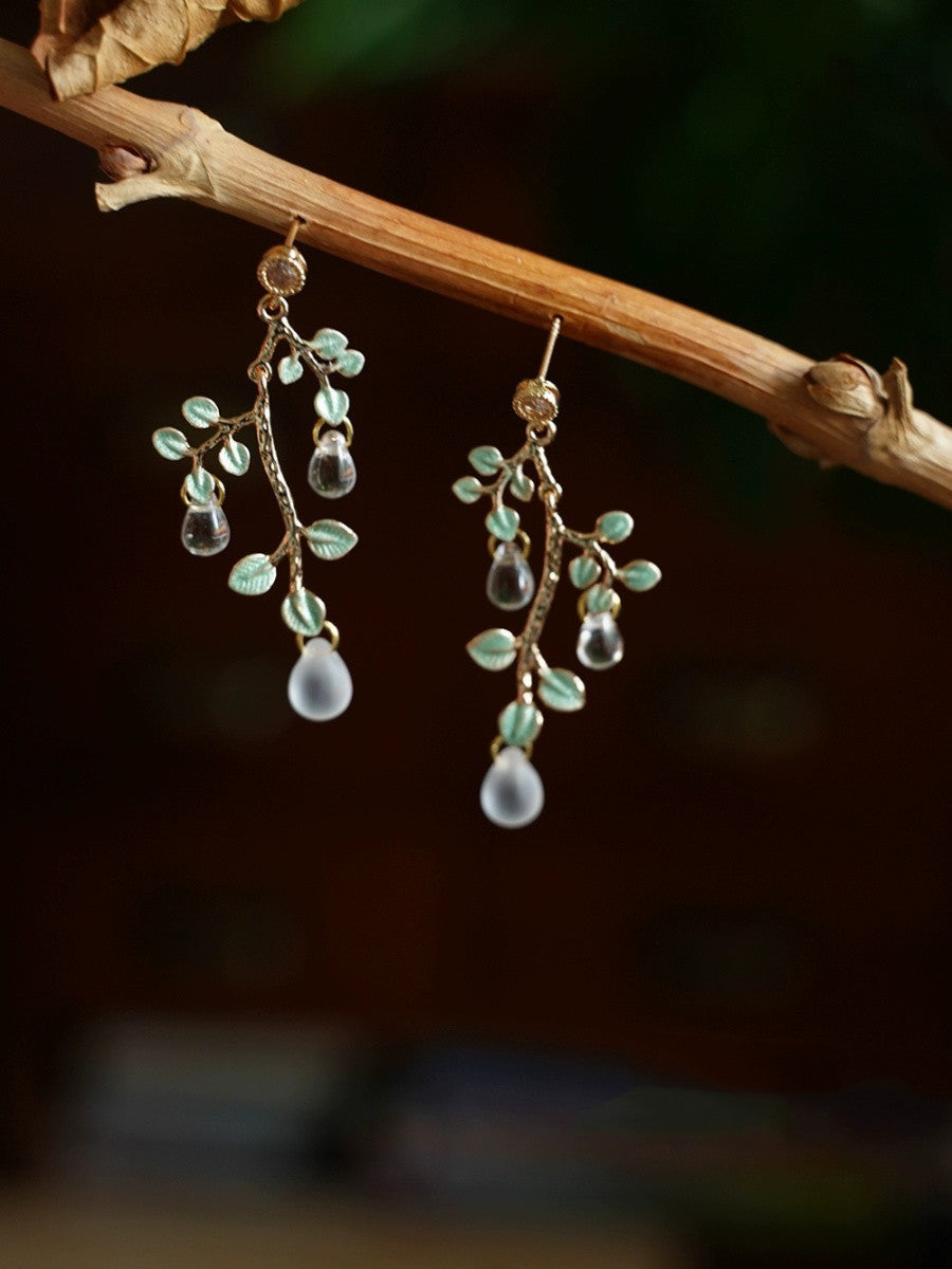 Boucles d'oreilles pendantes tendance pour femmes