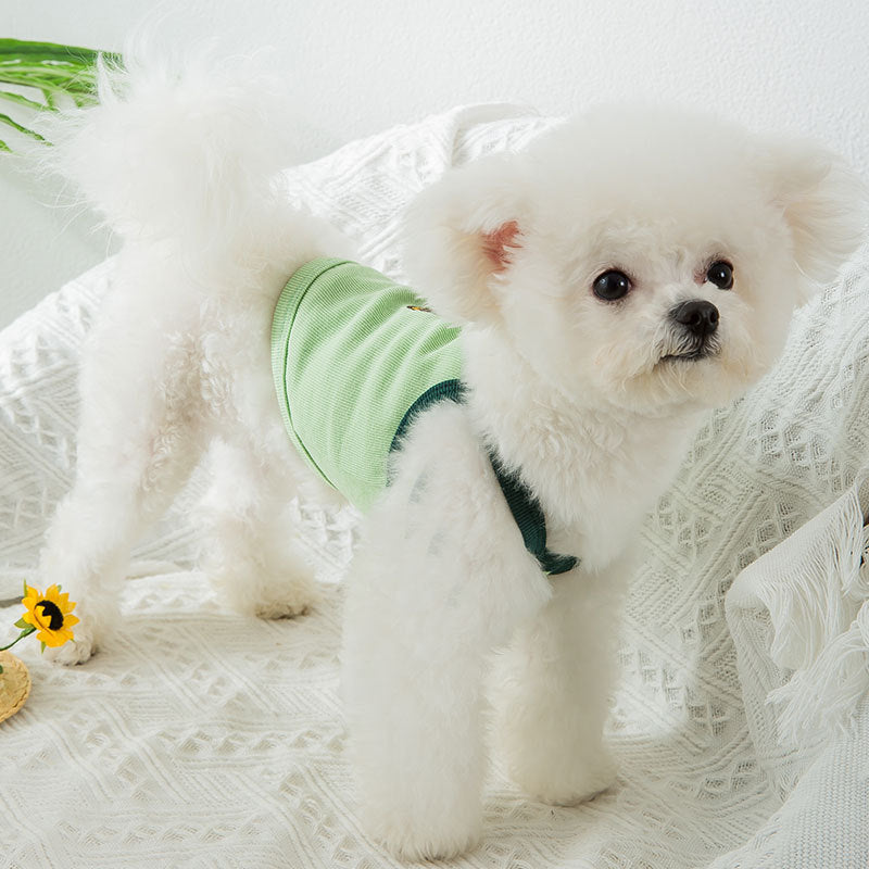 Pet Dog Fashion Simple Thin Undershirt