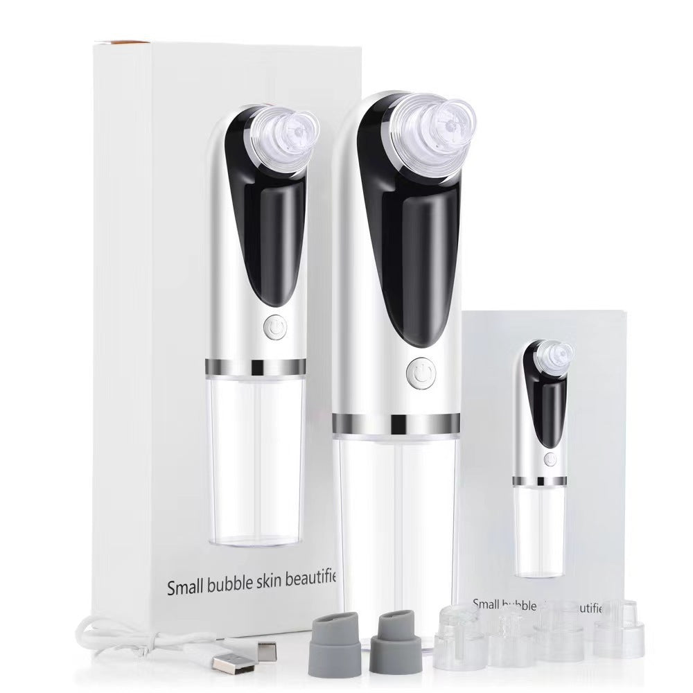 Appareil de beauté pour points noirs à petite bulle Instrument de nettoyage en profondeur du visage