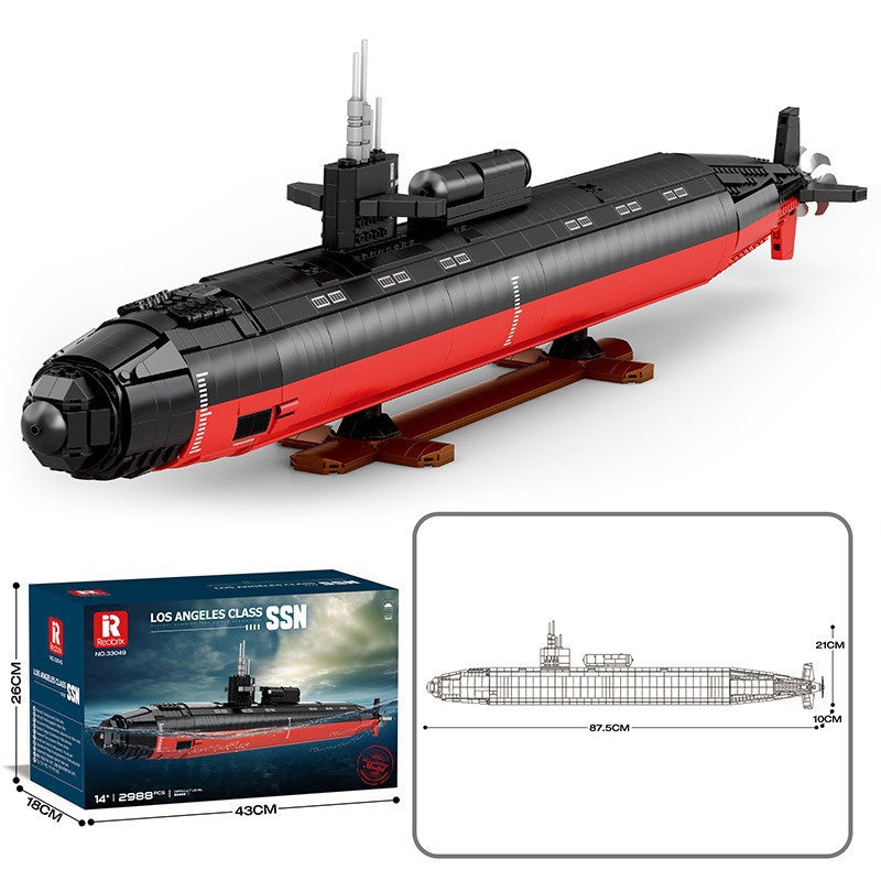Military Building Blocks Fighter Puzzle Assembling Building Blocks