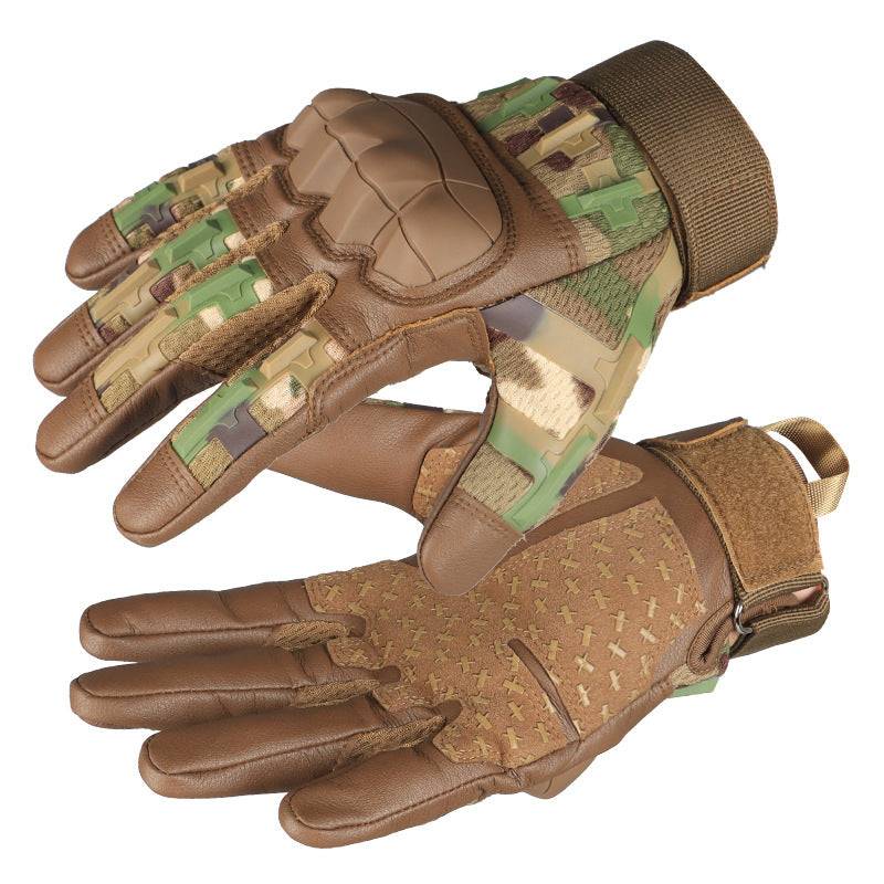Gants tactiques robustes camouflage homme