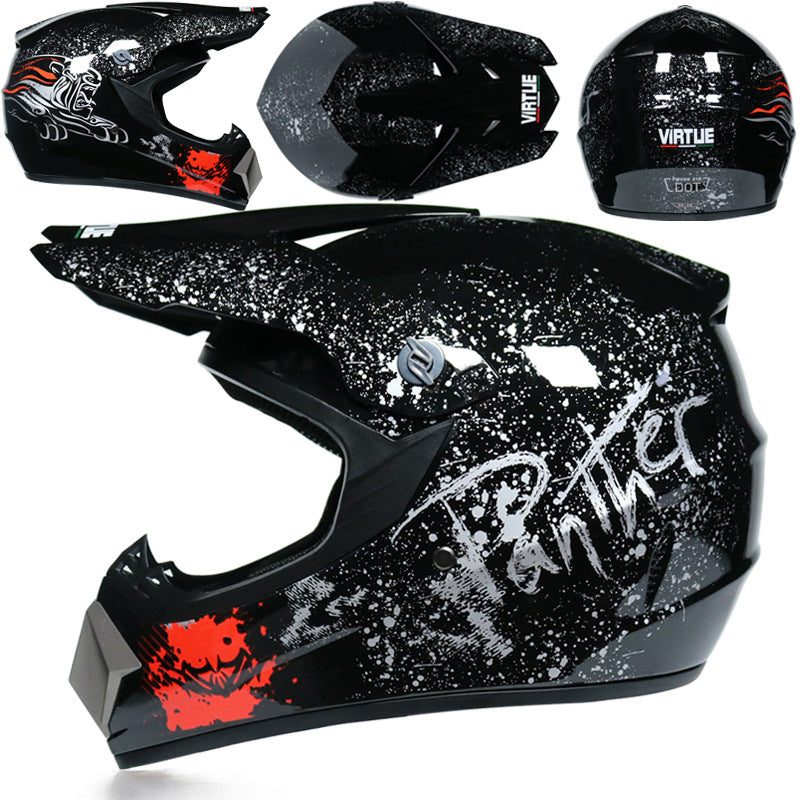 Casque Tout-Terrain Moto Petit Casque Tout-Terrain